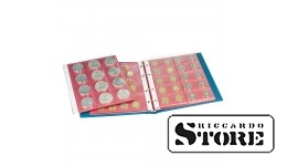 Karat CLASSIC coin album, blue color.