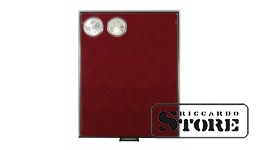 Dark red velour tray 2920E (Ø48 mm)