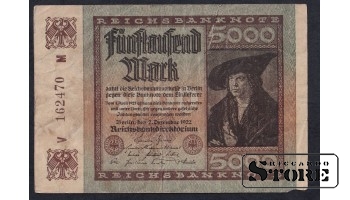 Germany 5000 Mark 1922