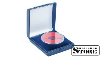 Coin case with coin capsule, 60 x 60 x 20 mm