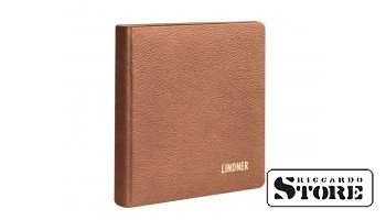 Ring binder Karat LEATHER, empty – tan
