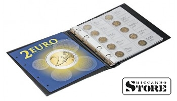 Karat illustreeritud album 2 euro mälestusmüntide jaoks. 3. köide: kõik euro väljaandvad riigid (kronoloogiliselt Leedust 2016 kuni Maltani 2019)