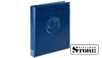 Empty binder folder "Half Penny", blue color