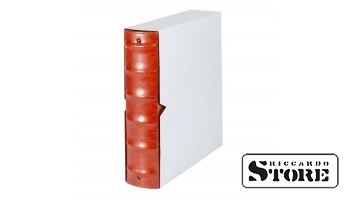 Universal XL album for 224 documents, red imitation leather cover – reworked special item!