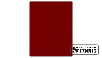 Dark red velour tray 2604E (for DM coin sets)