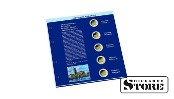 Supplement 2021 for NUMIS 2 euro album, german