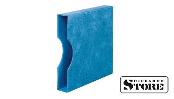Protective slipcase for REGULAR binder, blue color.