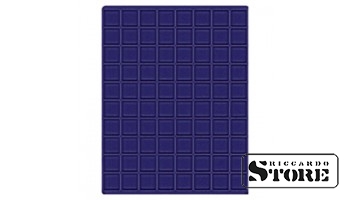 Blue velour tray 2180ME (Ø24 mm)