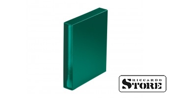 Set: RONDO REGULAR binder with protective slipcase, green color.