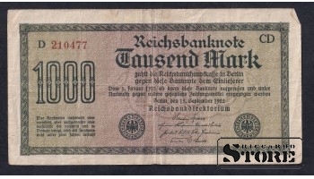 Germany 1000 Mark 1922