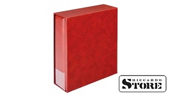 The Multi Collect set consists of the REGULAR 1300 binder and the 1301 protective slipcase, cherry color