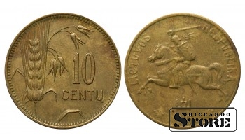 Lithuania 10 cents 1925