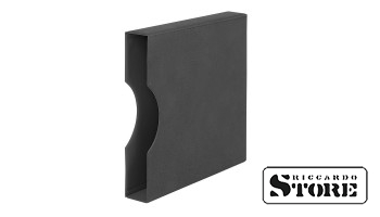 Protective slipcase for REGULAR binder, black color.