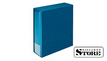 Multi Collect set consists of REGULAR 1300 ring binder and 1301 protective cassette, blue color.